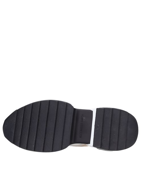 Leather and textile sneakers ALEXANDER SMITH | M2D 80WSD MARBLEBIANCO-SABBIA